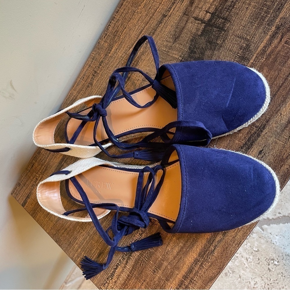 J. Crew - Lace Up Espadrilles - Women’s Size 8